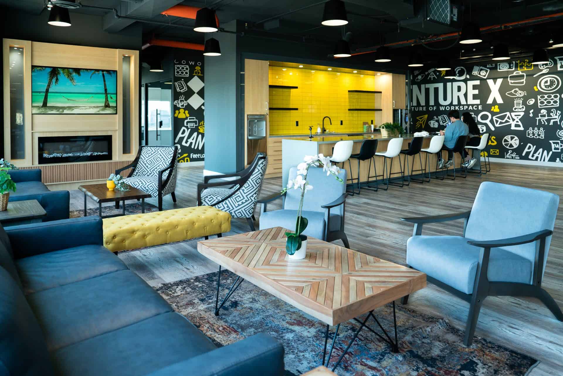 Venture X Etobicoke common area