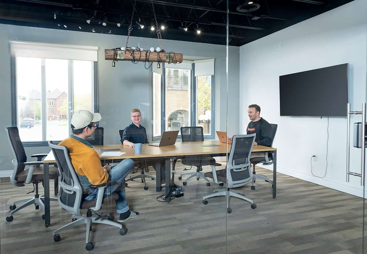 Venture X Mississauga Sherwoodtowne meeting room