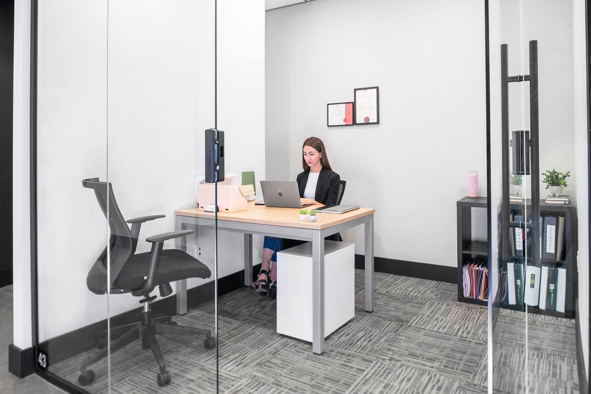 1-person private office at Venture X North York, 5255 Yonge Street
