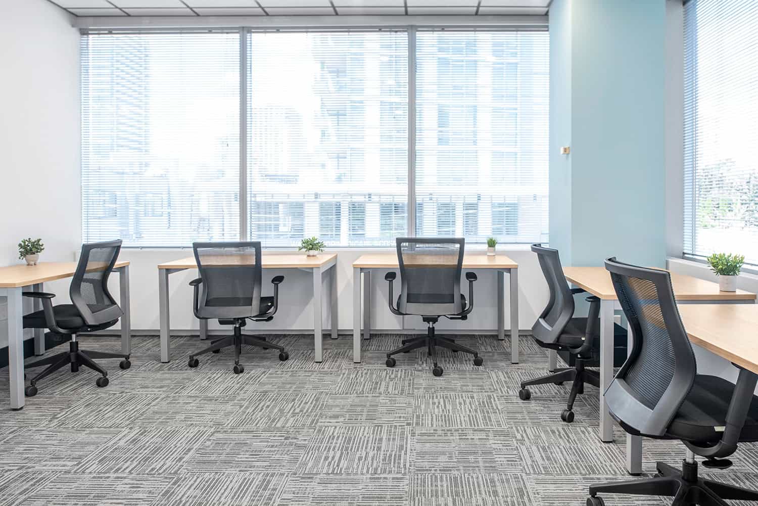 Private office at Venture X North York, 5255 Yonge Street