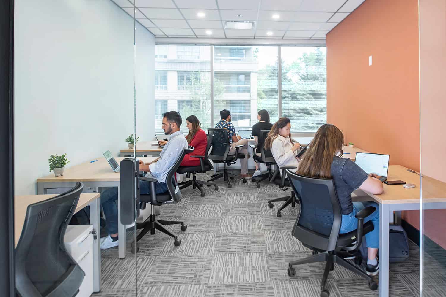 Private office at Venture X North York, 5255 Yonge Street
