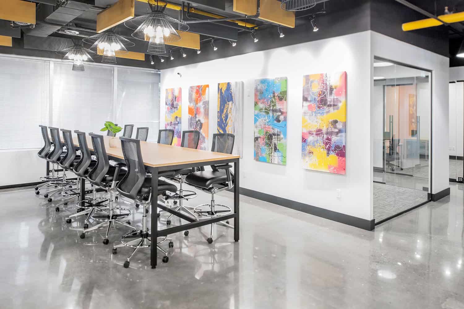 Private office at Venture X North York, 5255 Yonge Street