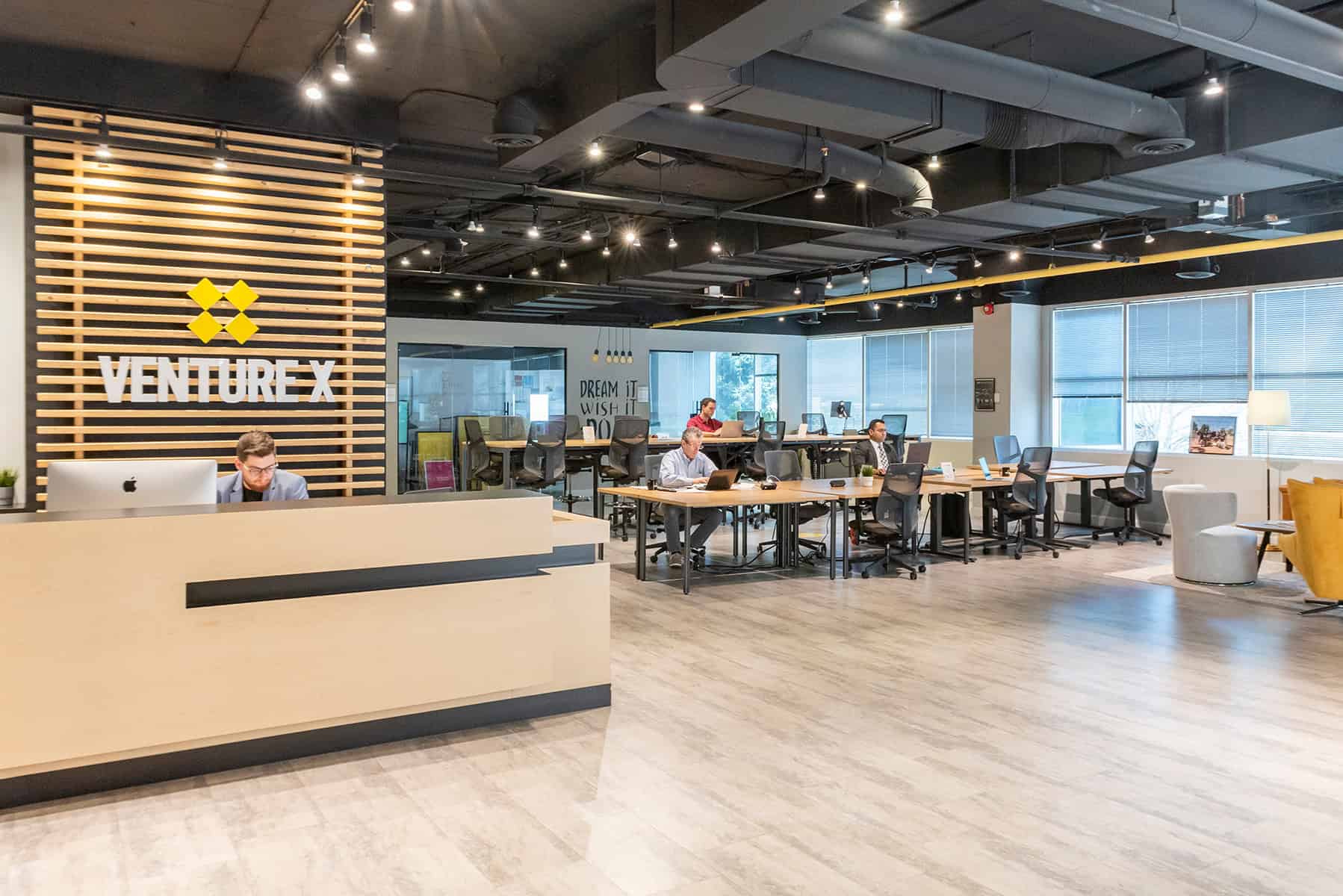 Venture X Richmond Hill lobby at 120 East Beaver Creek Road